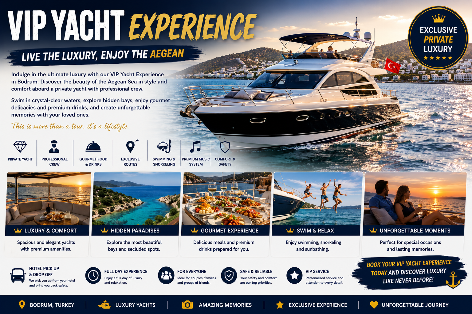 VIP Yacht Experience